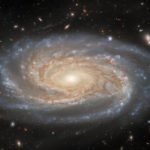Hubble получил детальный снимок спиральной галактики